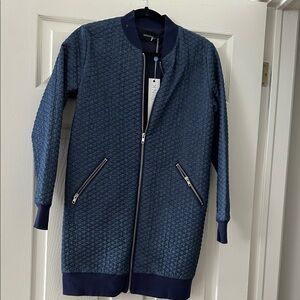 MINKPINK Blue Quilted Jacket